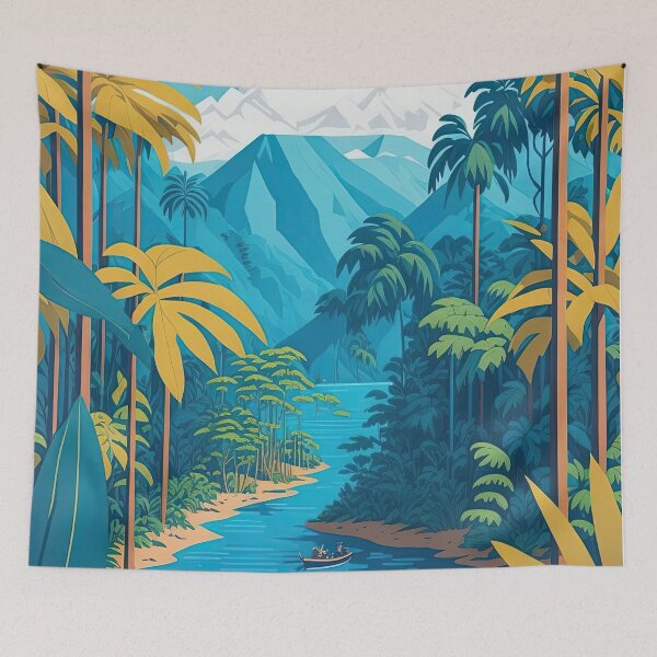 Item preview, Amazon Rainforest designed and sold by fleurdesignart.