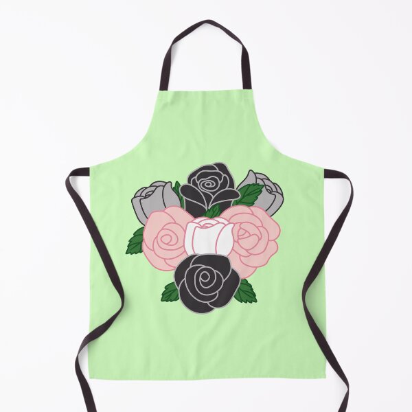 Item preview, Subtle Demifemale Pride Roses designed and sold by Blatherskite Studios.