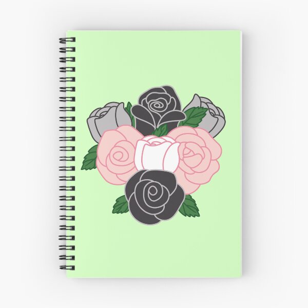 Item preview, Subtle Demifemale Pride Roses  designed and sold by Blatherskite Studios.