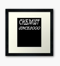 Chemist Since 2000 Framed Print