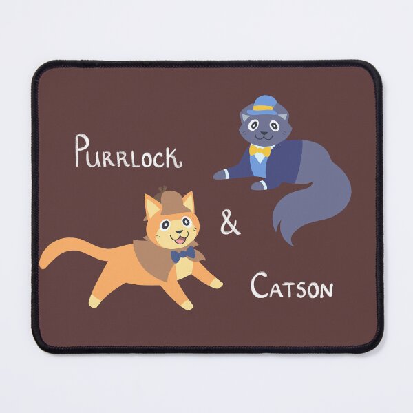 Item preview, Purrlock and Catson designed and sold by DinoDoggie.