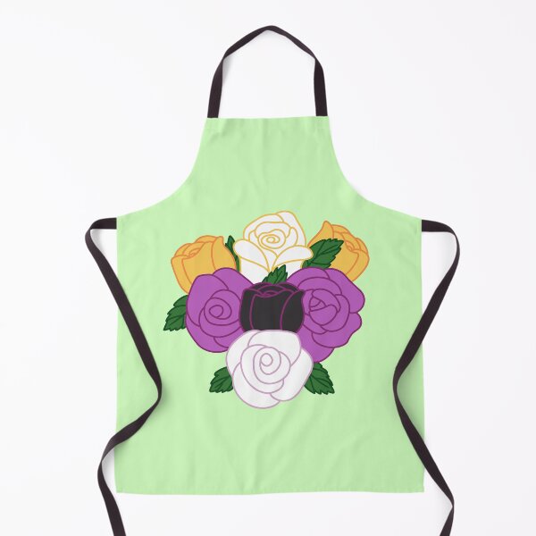 Item preview, Subtle Non-Binary Pride Roses designed and sold by Blatherskite Studios.