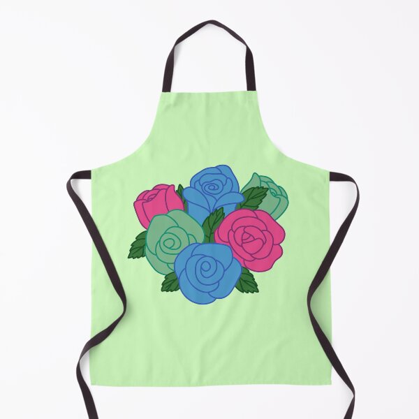 Item preview, Subtle Polysexual Pride Roses  designed and sold by Blatherskite Studios.