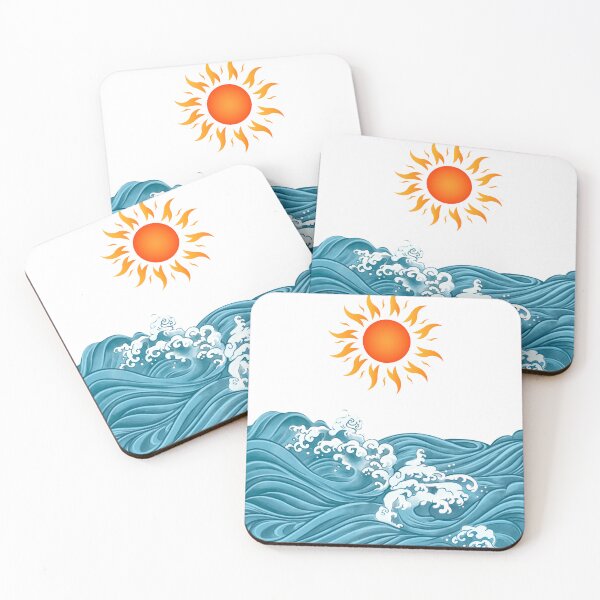 Item preview, Sun and Waves  designed and sold by kriitiika.
