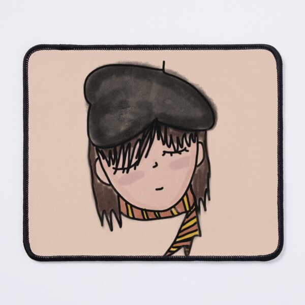 Item preview, The girl in the beret designed and sold by Skcylu.