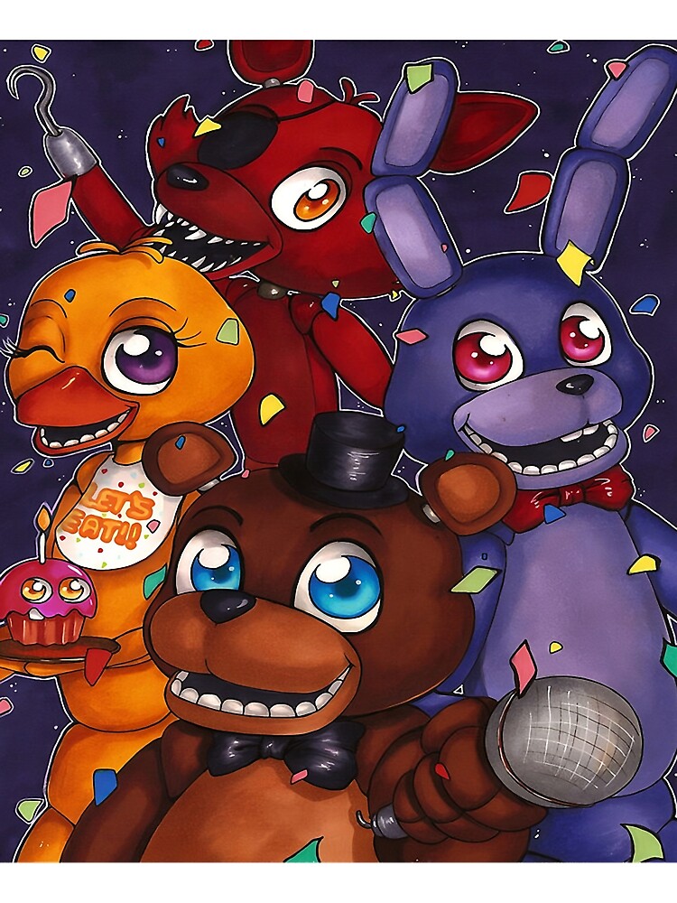 Five Nights At Candys Art Board Print for Sale by gosaide4