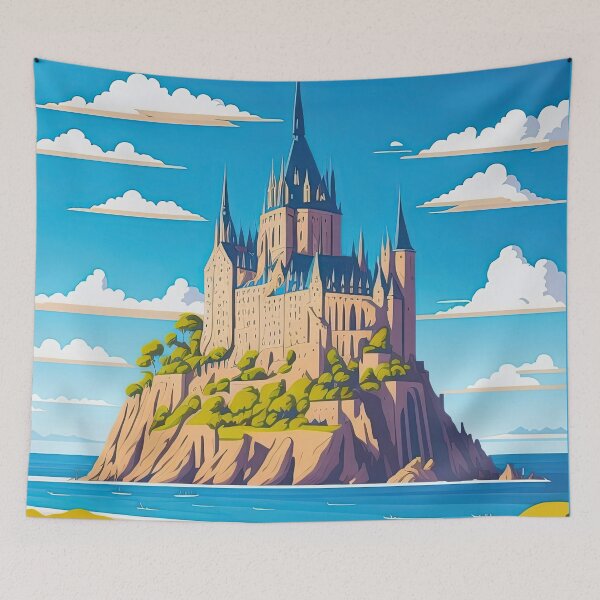 Item preview, Mont Saint-Michel designed and sold by fleurdesignart.