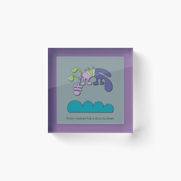 Item preview, Every creature has a story to share designed and sold by Inke Bemelmans.