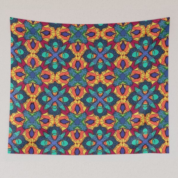 Item preview, Colourful Abstract Pattern designed and sold by ChibiKolossus.