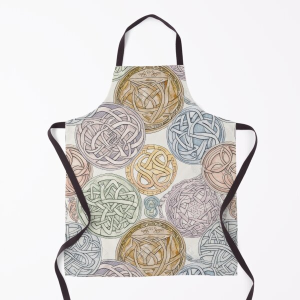 Item preview, "Dawn of Celts"- Pastel-hued Celtic Knotwork Echoing the Delights of Spring designed and sold by stateofhuman.