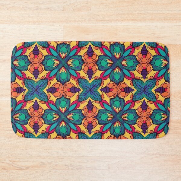 Item preview, Abstract Flower Pattern designed and sold by ChibiKolossus.