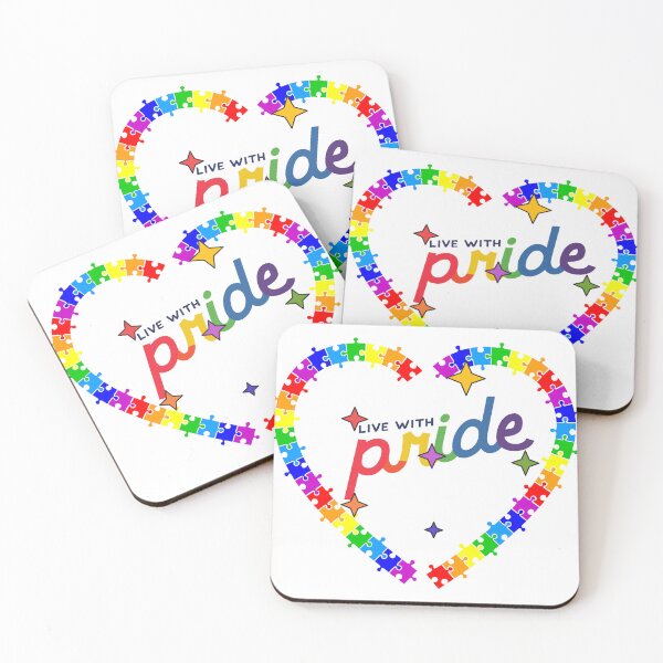 Item preview, Live With Pride designed and sold by SchmancyPrints.