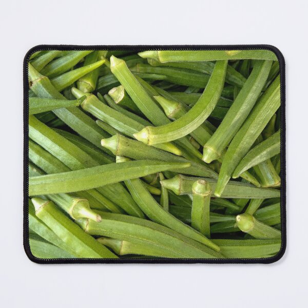Item preview, Fresh Ripe Organic Okra designed and sold by Kevin Miller Photography.