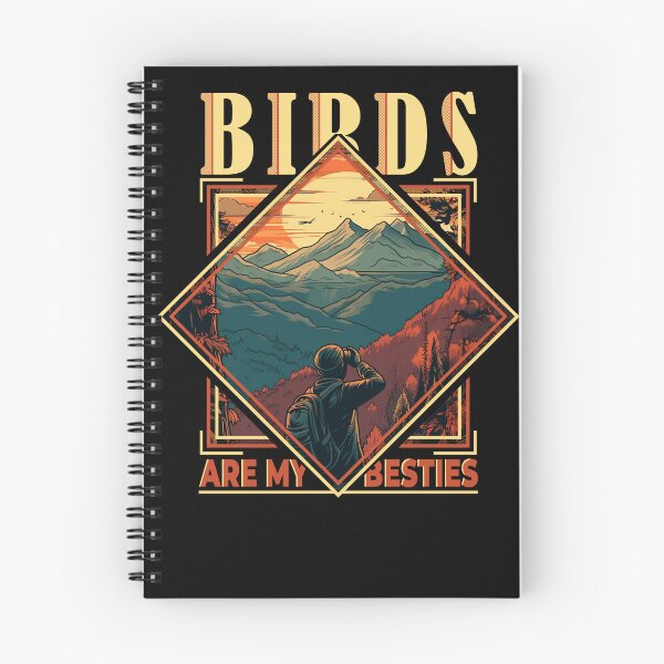 Item preview, Birds Are My Besties: Retro Bird-Watching Enthusiasts designed and sold by Cedinho.