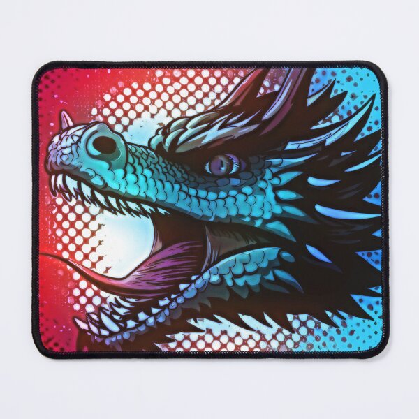 Item preview, Pop Dragon: A Pop Art Dragon Head designed and sold by Azura Alstrine.