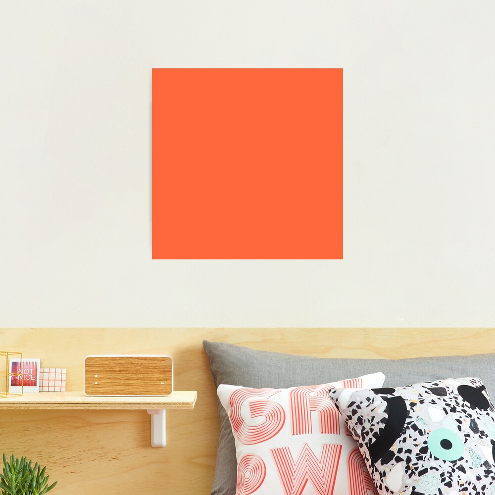 Color Coral (#FF7F50) Orange