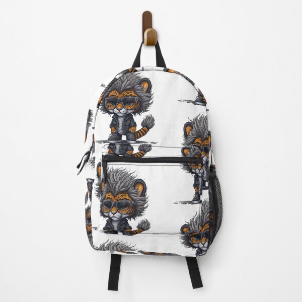 Item preview, tiger in rebellious clothing designed and sold by BaliamShop.