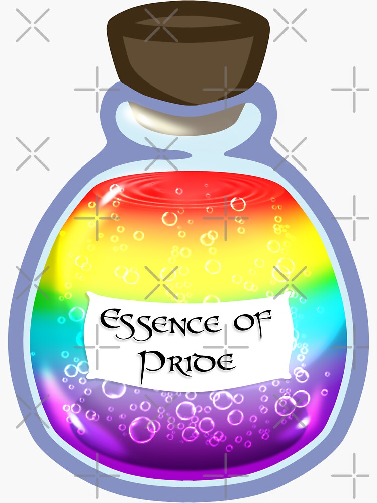 Pride Potion Pride Sticker For Sale By Mythros Cat Redbubble