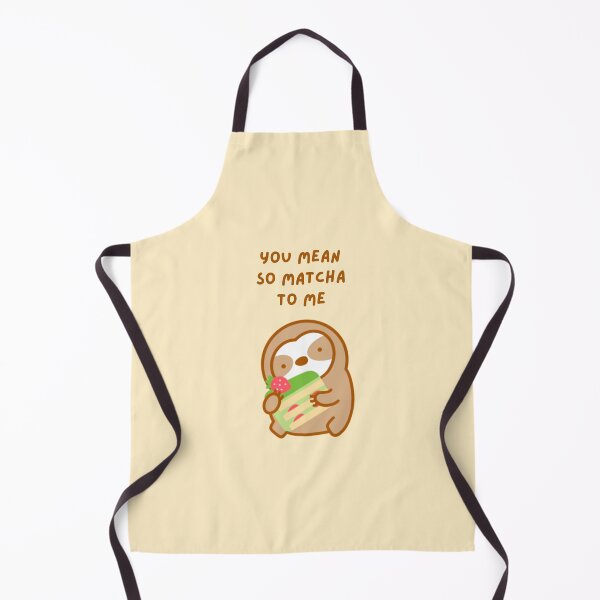 Item preview, You Mean So Much to Me Matcha Strawberry Shortcake Sloth designed and sold by theslothinme.