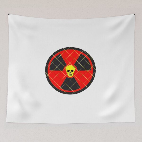 Item preview, Shirt nuclear symbol red yellow designed and sold by marcosprimar.