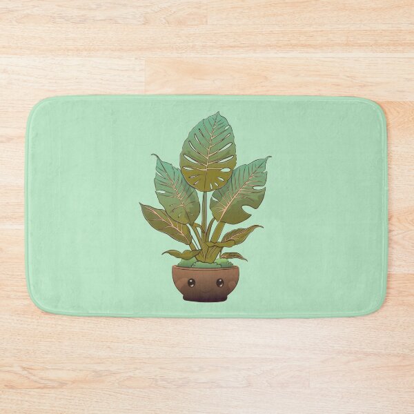 Item preview, Kawaii Monstera: A Touch of Green and Style for your Space designed and sold by Kraker-Inc.