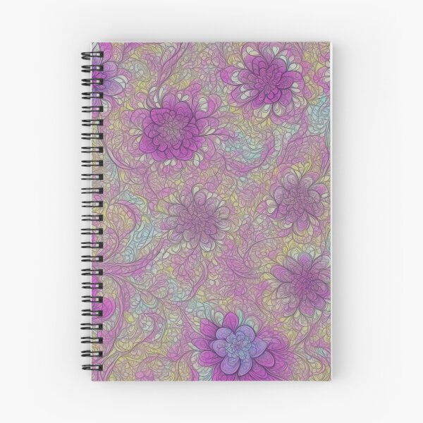 Item preview, Colorful Symmetry: Smooth Lines and Natural Beauty in Fractal Floral Art designed and sold by RedArtG09.