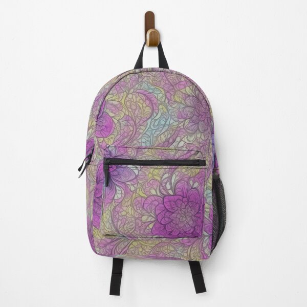 Item preview, Colorful Symmetry: Smooth Lines and Natural Beauty in Fractal Floral Art designed and sold by RedArtG09.