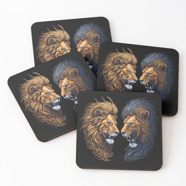 Item preview, lion vs lion, for the kingdom designed and sold by BaliamShop.