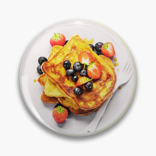 Item preview, Brunch Vibes Blue Berry French Toast Sticker designed and sold by jade-anthony.