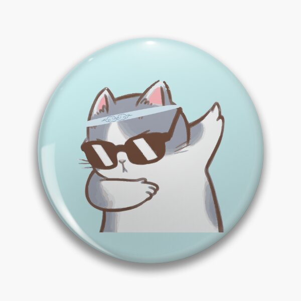 Item preview, cool cat designed and sold by DaniAsenjo.
