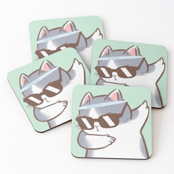 Item preview, cool cat designed and sold by DaniAsenjo.