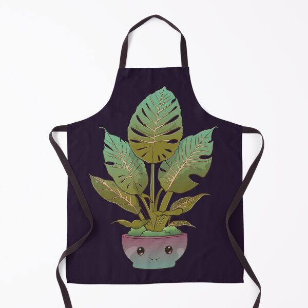 Item preview, Kawaii Monstera Delicious: A Touch of Green and Style for your Space designed and sold by Kraker-Inc.