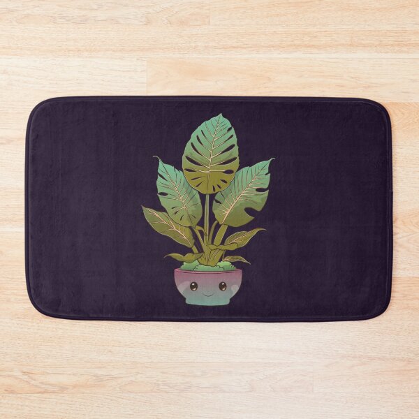 Item preview, Kawaii Monstera Delicious: A Touch of Green and Style for your Space designed and sold by Kraker-Inc.