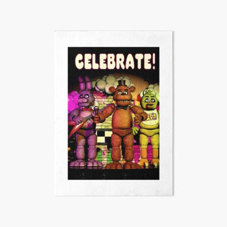 Five Nights At Candys Art Board Print for Sale by gosaide4