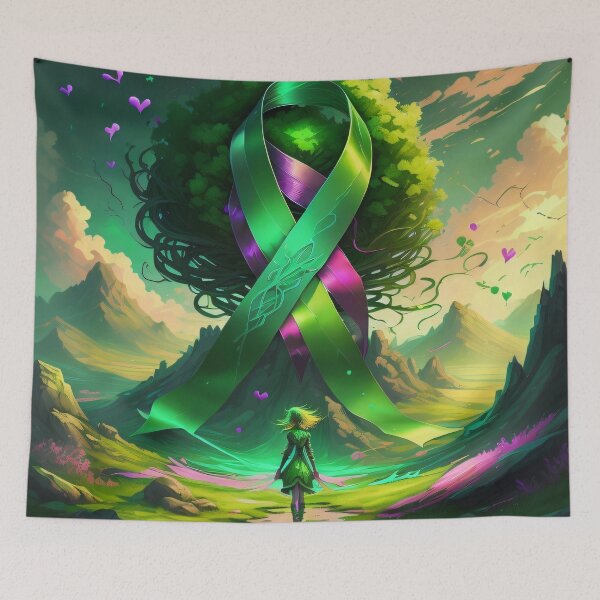 Aperçu de l'œuvre Sensibilisation à la santé mentale par Perceptual Paradox Creations créée et vendue par hobbit73.