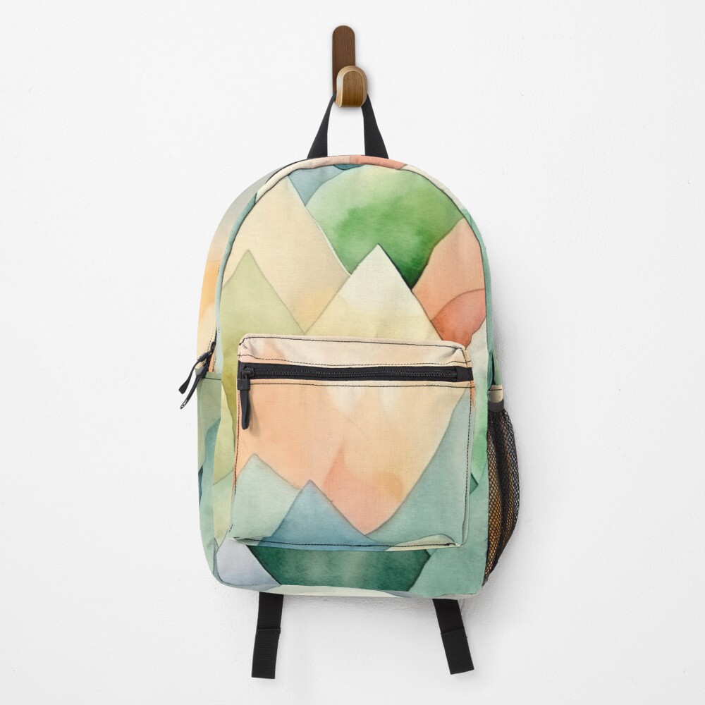 Vista previa del artículo con la obra «Mochila», diseñado y vendido por FlaskLab.
