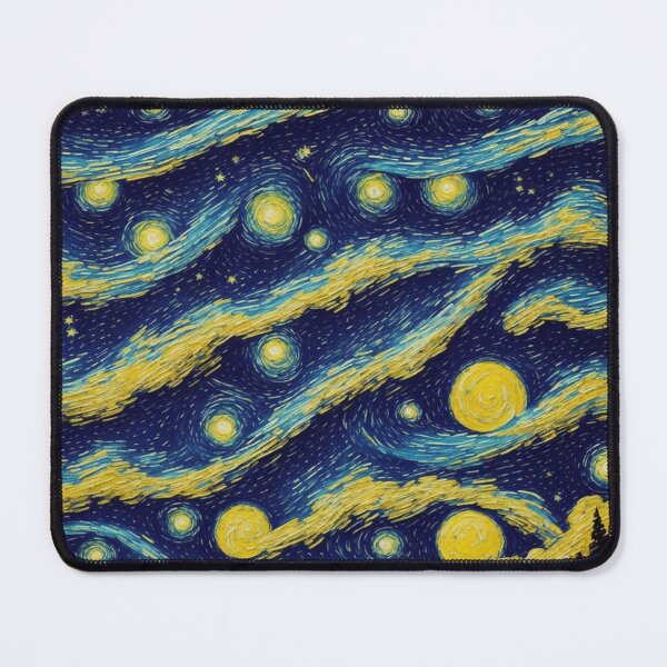 Item preview, Starry Van Gogh Night: A Vibrant Celestial Masterpiece designed and sold by RedArtG09.
