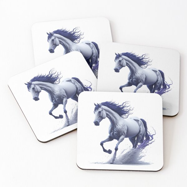 Item preview, Beautiful horse with violet hair designed and sold by BaliamShop.
