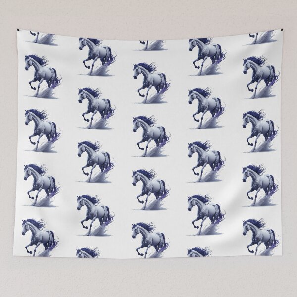 Item preview, Beautiful horse with violet hair designed and sold by BaliamShop.