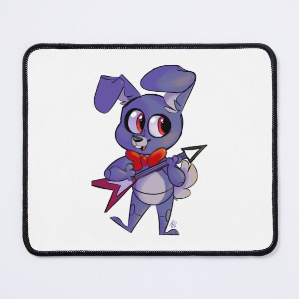 FNAF Bonnie Plushie Art Board Print for Sale by NasheedsCorner