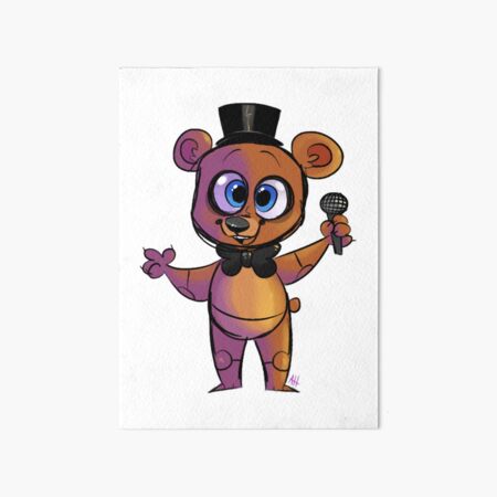 Freddy FNAF Art Print 5x7in