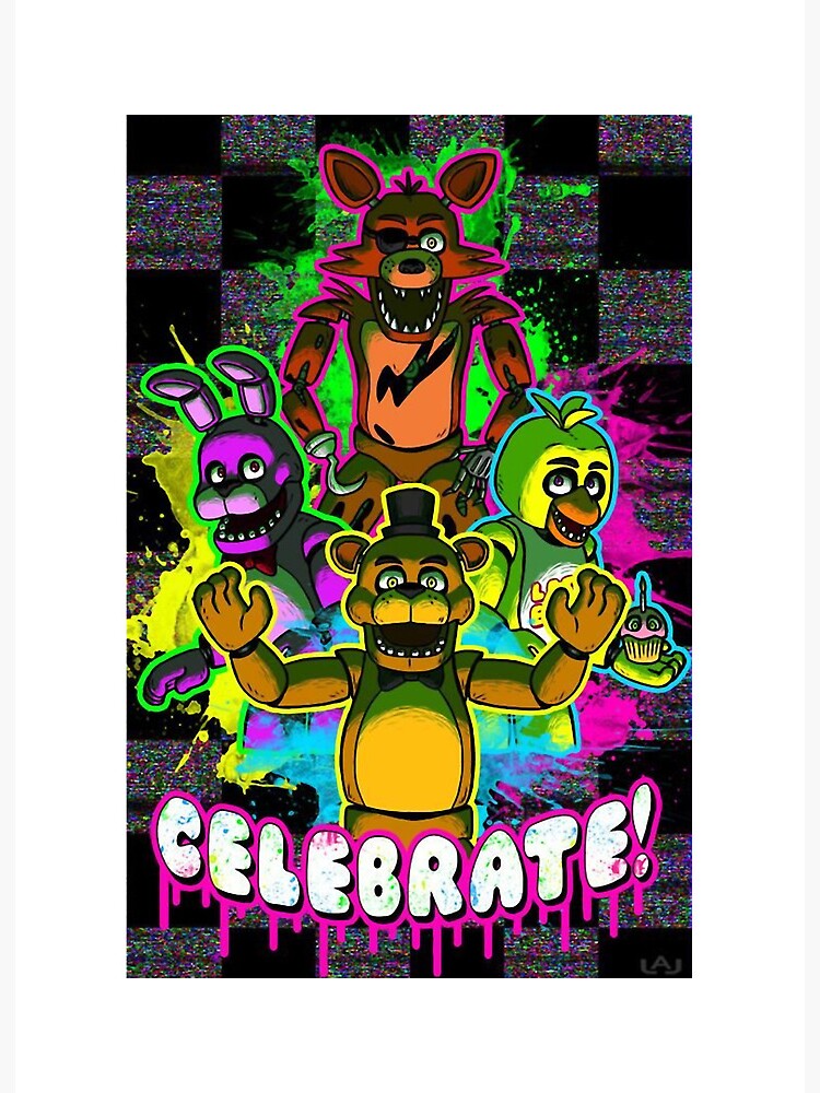 Five Nights At Candys Art Board Print for Sale by gosaide4