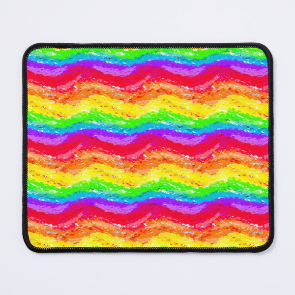 Item preview, Pride flag fuzzy pattern designed and sold by DeisoriDoodles.