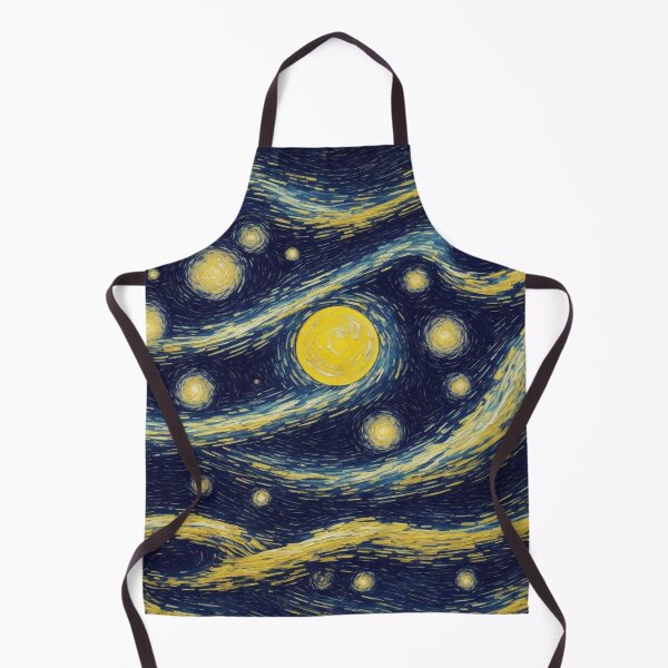 Aperçu de l'œuvre Swirling Brushstrokes: Van Gogh Inspired Starry Night Sky créée et vendue par RedArtG09.