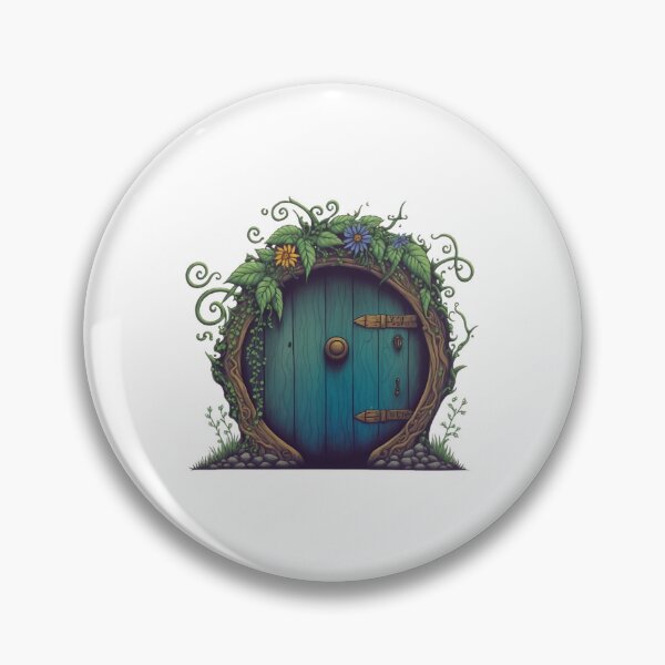 Item preview, Beautiful Round Door - Black - Fantasy designed and sold by RubynMelanie.