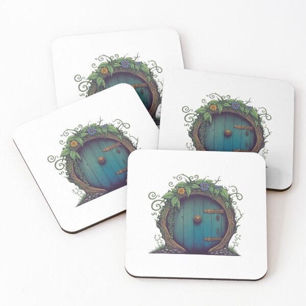 Item preview, Beautiful Round Door - Black - Fantasy designed and sold by RubynMelanie.