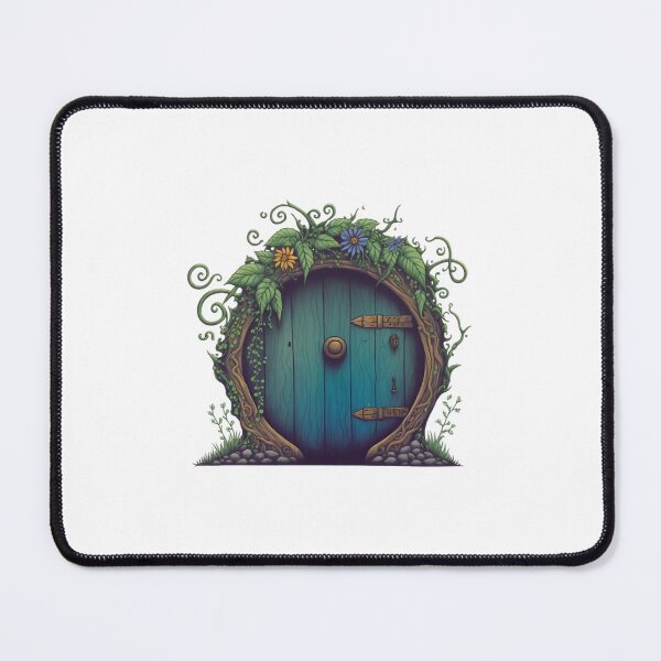 Item preview, Beautiful Round Door - Black - Fantasy designed and sold by RubynMelanie.