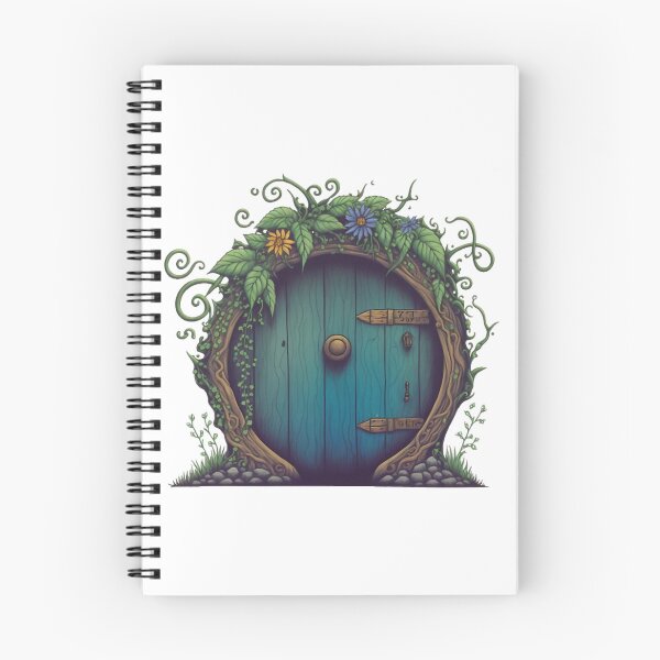 Item preview, Beautiful Round Door - Black - Fantasy designed and sold by RubynMelanie.