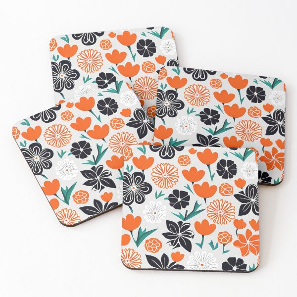 Item preview, Authentic Japanese Design: Watercolor Seamless Flowers Pattern designed and sold by Jisoo Flowers.