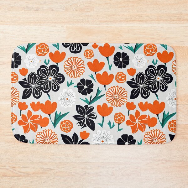 Item preview, Authentic Japanese Design: Watercolor Seamless Flowers Pattern designed and sold by Jisoo Flowers.